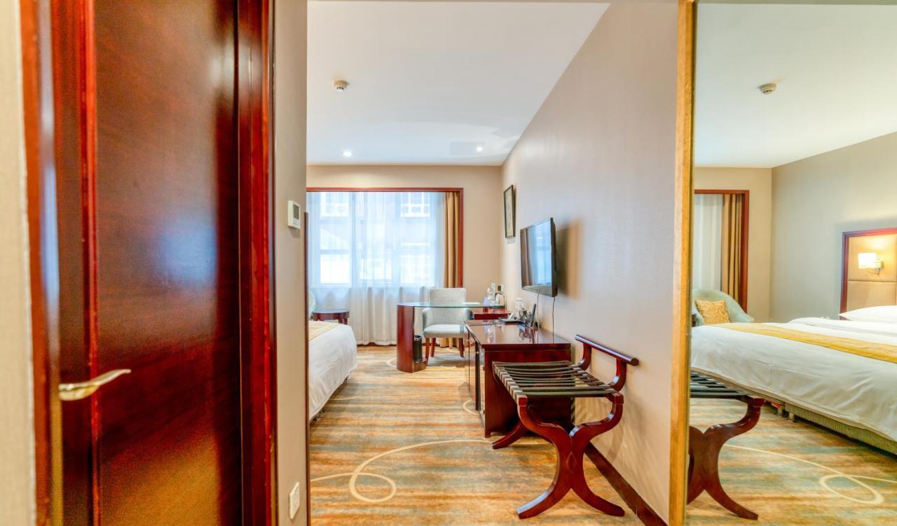 Yantai Meiya International Aparthotel Exterior foto