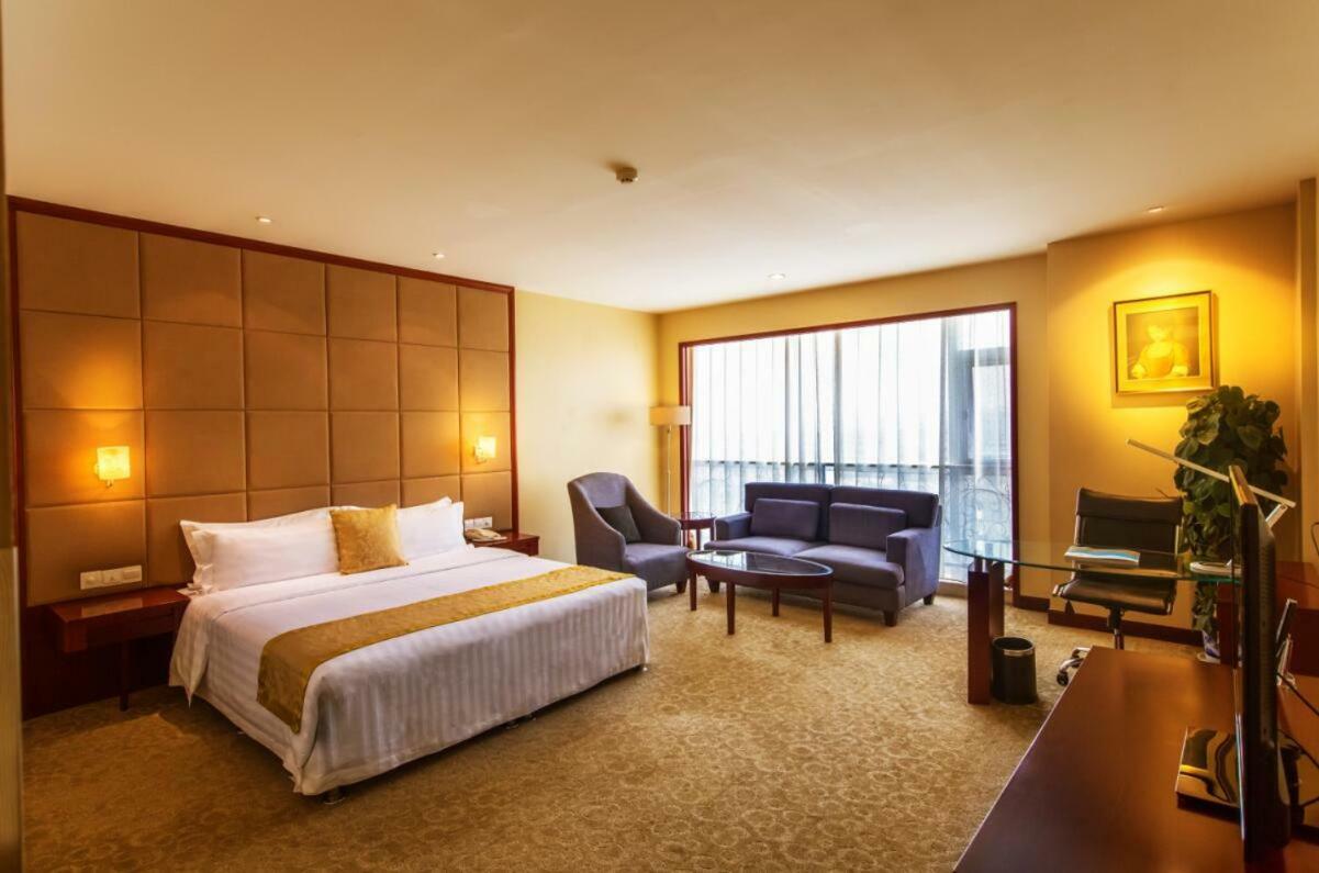 Yantai Meiya International Aparthotel Exterior foto